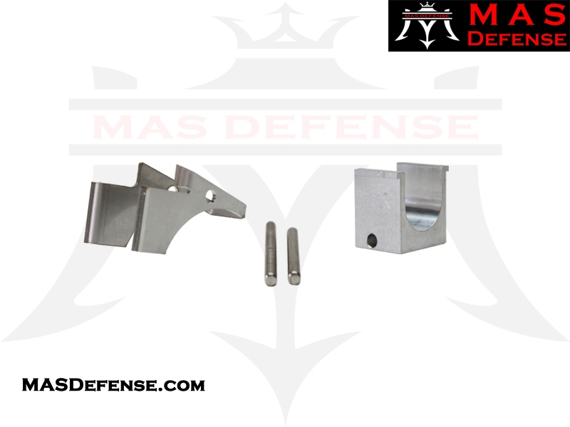 DD43.2 Rail Kit for Glock 43 Single Stack 3D Printed Frames – Enhanced Mounting Solution