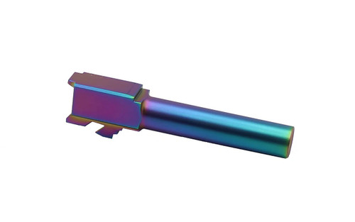 Glock® 17 Compatible Barrel – PVD Chameleon