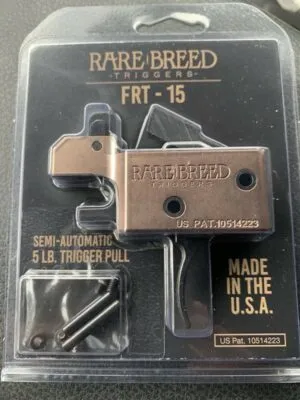 Rare Breed Trigger – FRT-15 Binary Trigger for Enhanced Firearm Performance