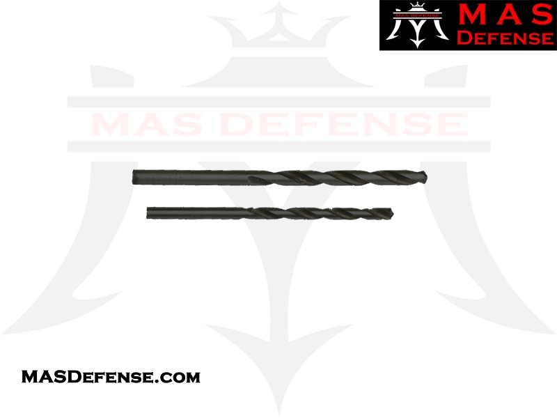 MAS Defense M3/M4 Drill Bits for Polymer80 Frames – Precision Tooling for P80 Builds