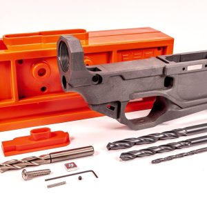 RL556v3 80% AR-15 Lower Receiver in Gray – Unfinished Firearm Frame